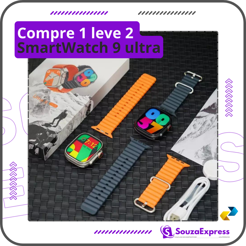(Compre 1 leve 2) - SmartWatch 9 ultra