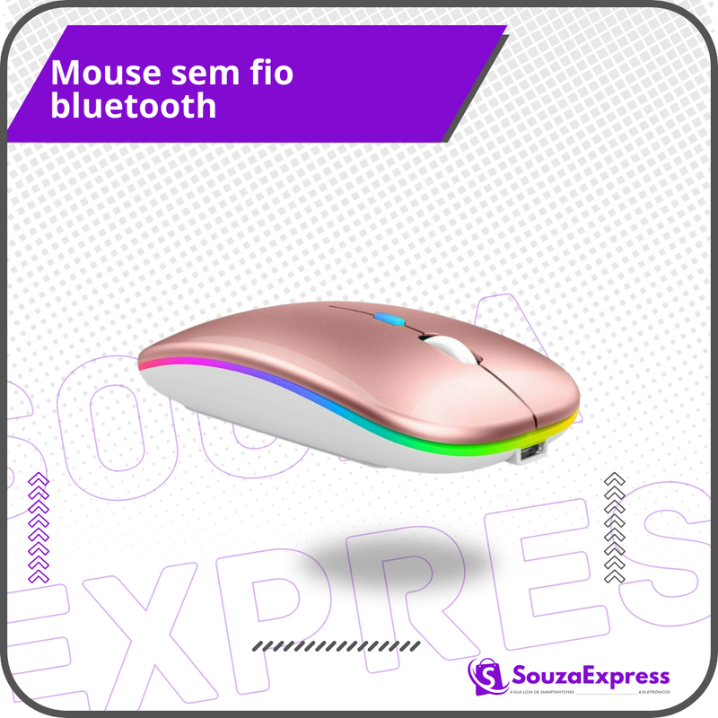 Mouse sem fio Bluetooth