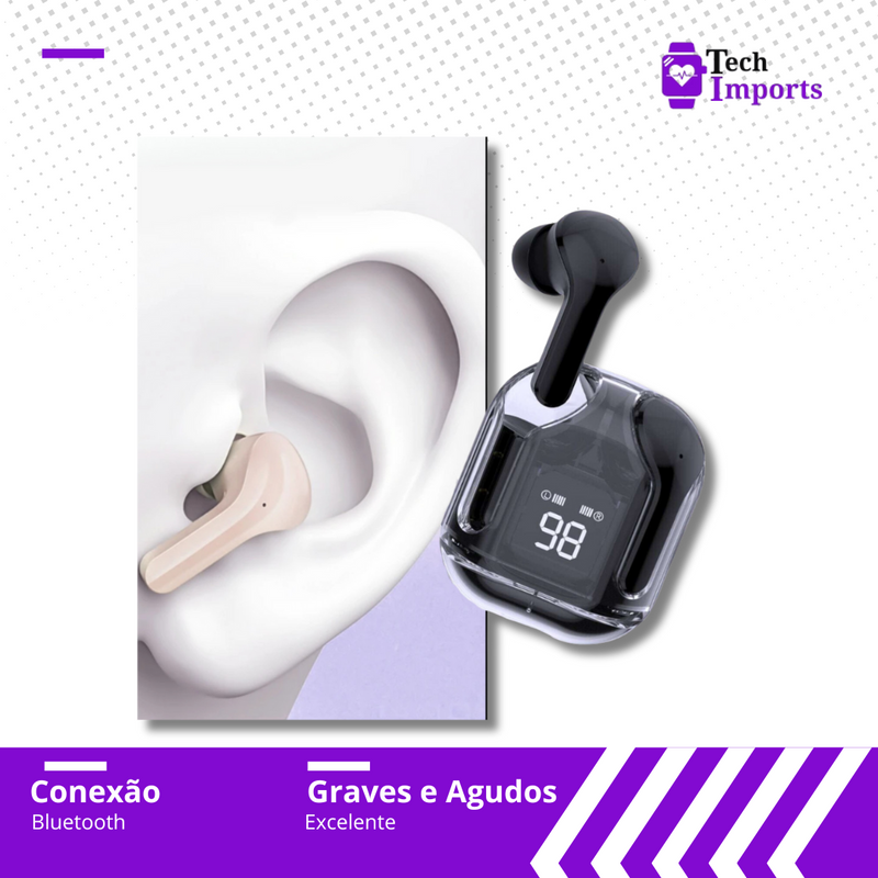 Fone de Ouvido Bluetooth A31 - Sem Fio